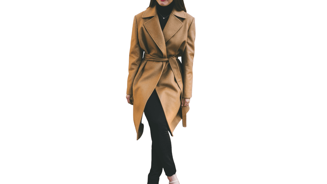 Camel Professional Chic Coat