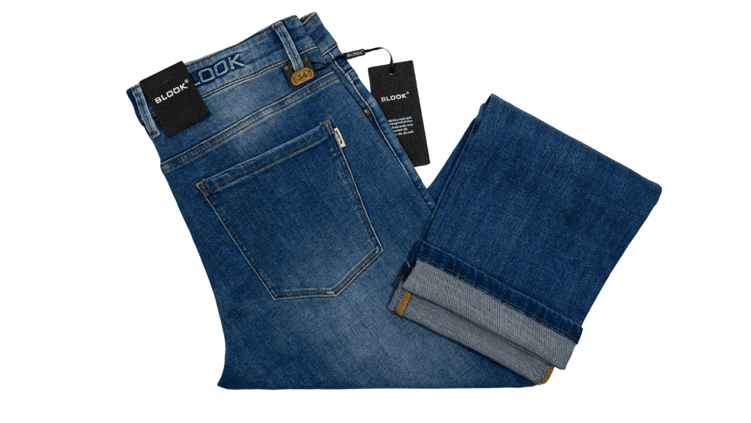 Classic Blue Bootcut Jeans